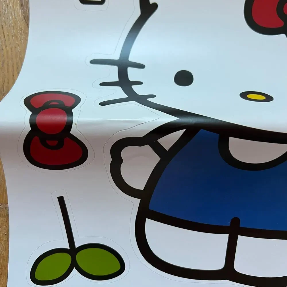 Hello Kitty‎ Large Vinyl Wall Decal Sticker Sheets Sanrio Retro 2011 9